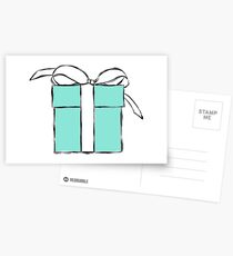 blue box Postcards