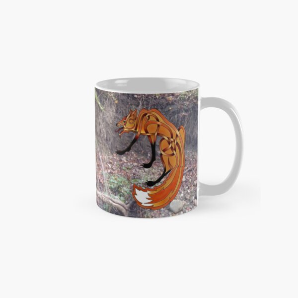 Celtic Knot Fox-1 Classic Mug