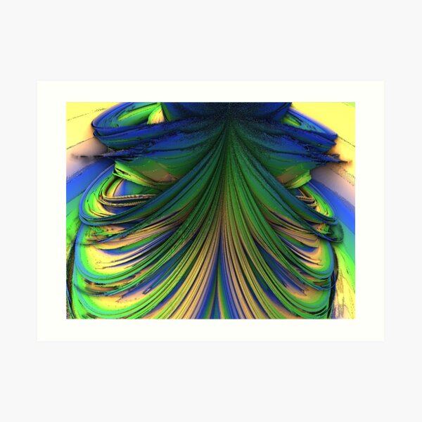 Draping Vortex Art Print