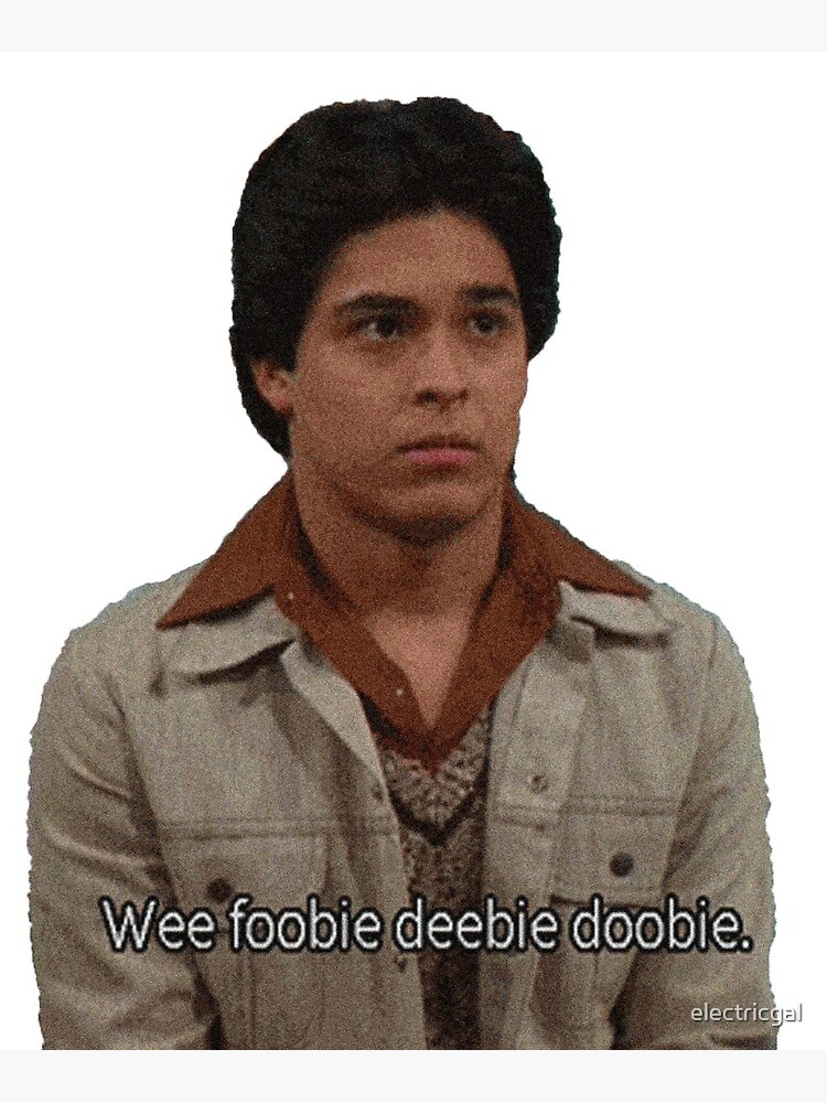 Fez That 70s Show Foobie Deebie Doobie Postcard By Electricgal Redbubble