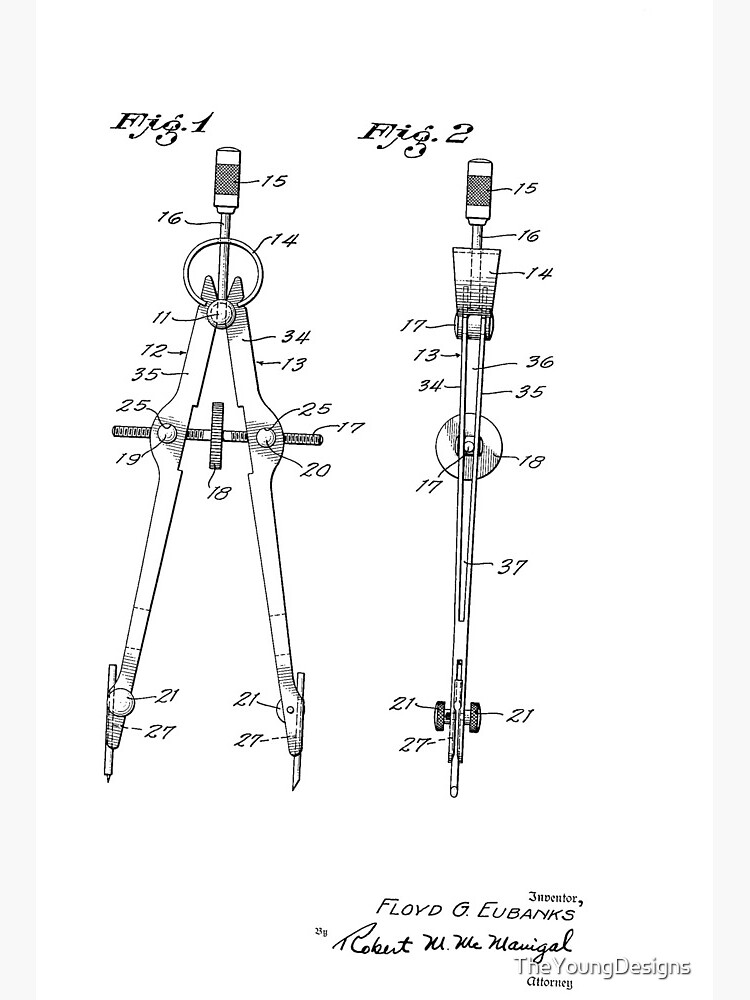 Golf Club Vintage Patent Hand Drawing Art Board Print for Sale by  TheYoungDesigns