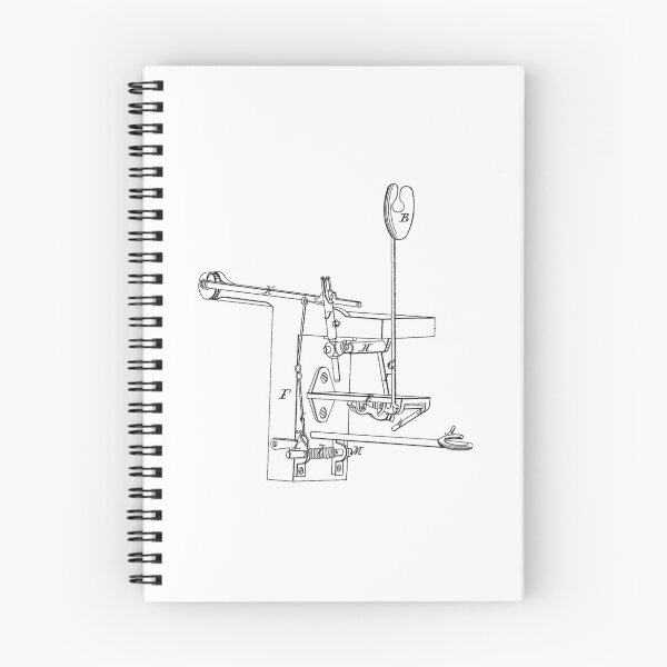 Item preview, Drawing Attachment for Spinning Machine Vintage Patent Hand Drawing designed and sold by TheYoungDesigns.