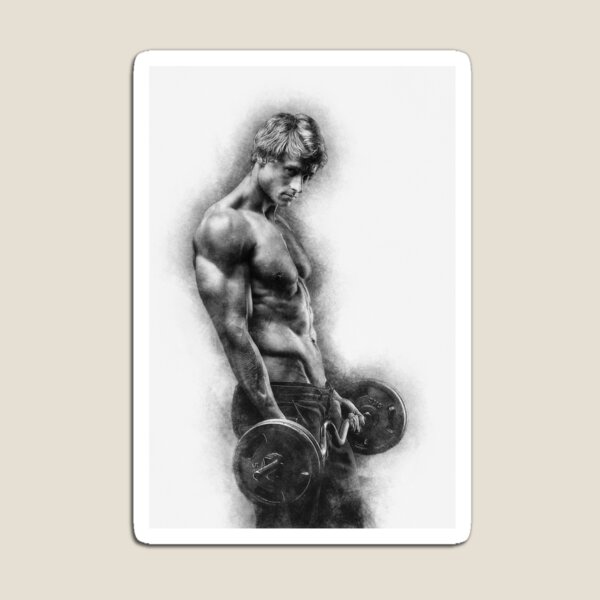 Model Evan Sketch Magnet