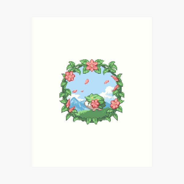 Pokemon, Shaymin Kunstdruck