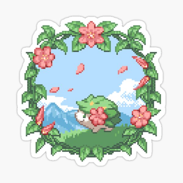 Pokemon, Shaymin Sticker