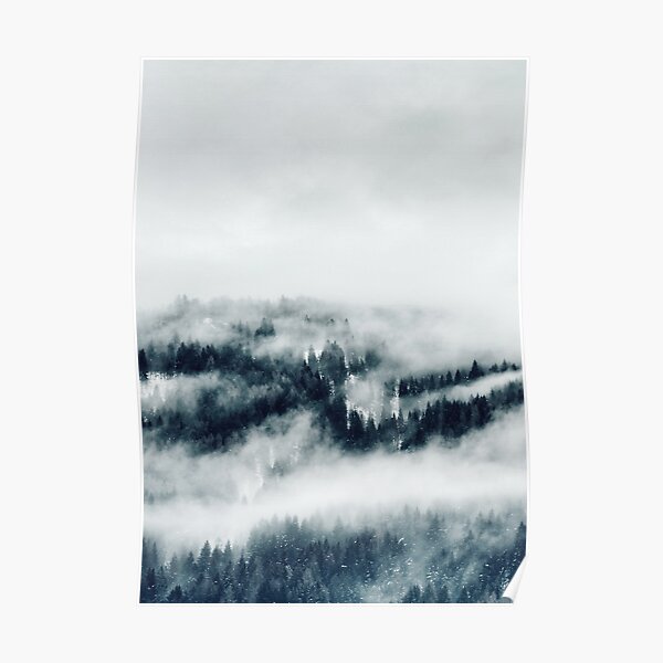 Misty Mountain Left Poster