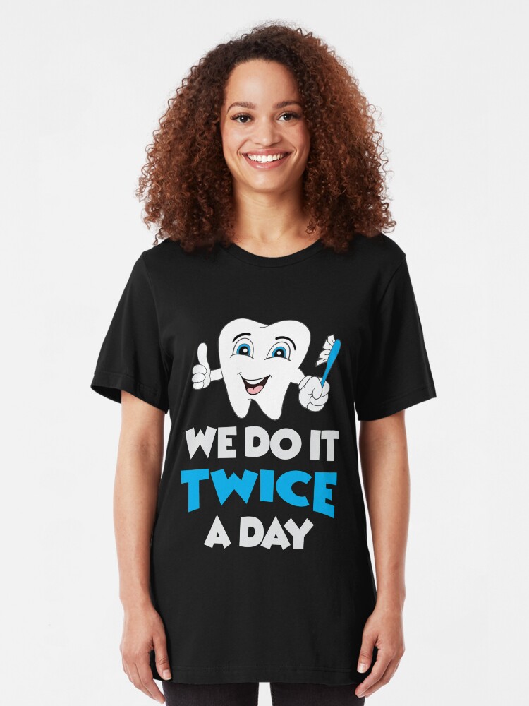 Dentists Do It Twice A Day Dentist Funn Sweatshirt