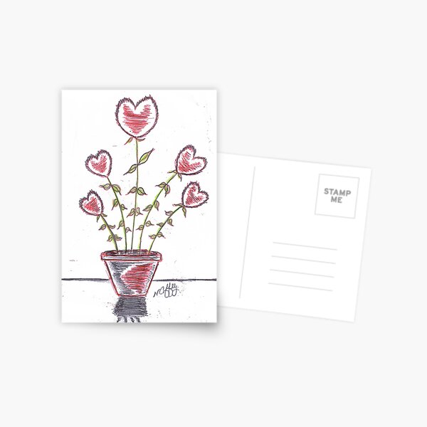 FRESH HEARTS Postcard
