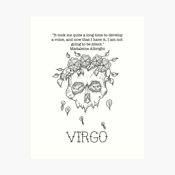 Virgo Tattoo Art Prints for Sale | Redbubble Virgo Tattoo Art Prints for Sale | Redbubble