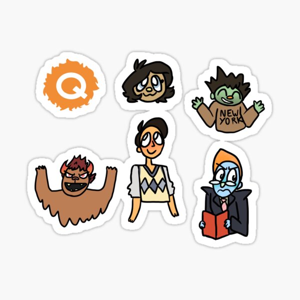 Avenue Q Sticker Pack + Phone Case Sticker