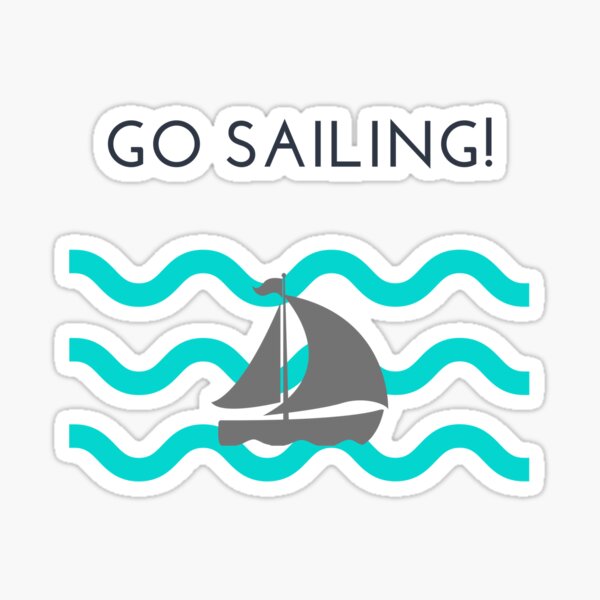 Item preview, Go sailing! designed and sold by Seapaws.