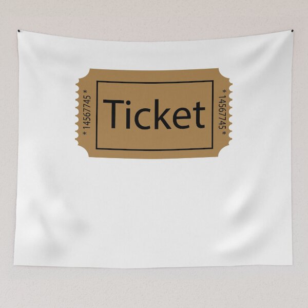 Item preview, ticket designed and sold by Vectorqueen.