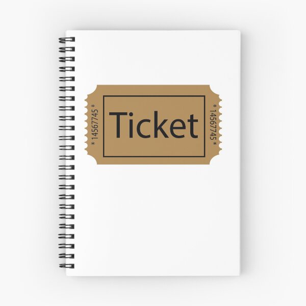Item preview, ticket designed and sold by Vectorqueen.