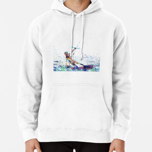 Artikel-Vorschau von Kitesurfen, Aquarell-Kiteboarding, Kiteboarding, designt und verkauft von Rosaliartbook.
