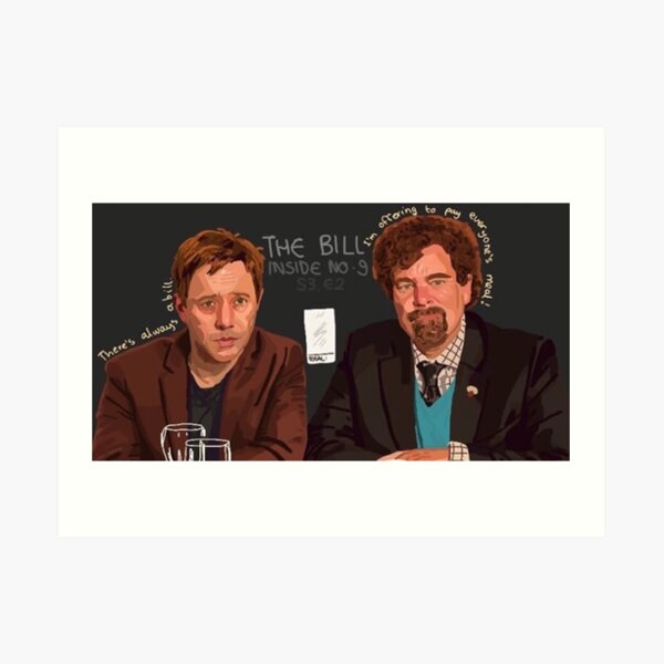 Inside No. 9- The Bill Art Print