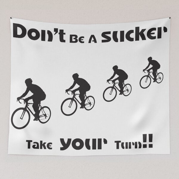 Item preview, Don't Be A Sucker Take Your Turn designed and sold by cycleexplorers.