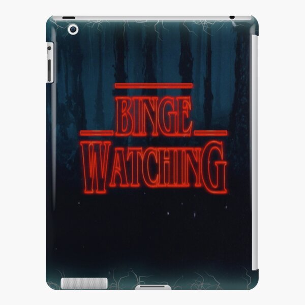 Binge watch and Chill iPad Snap Case