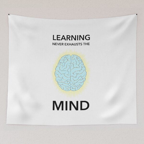 Item preview, Learning never exhausts the mind designed and sold by thecuteart.