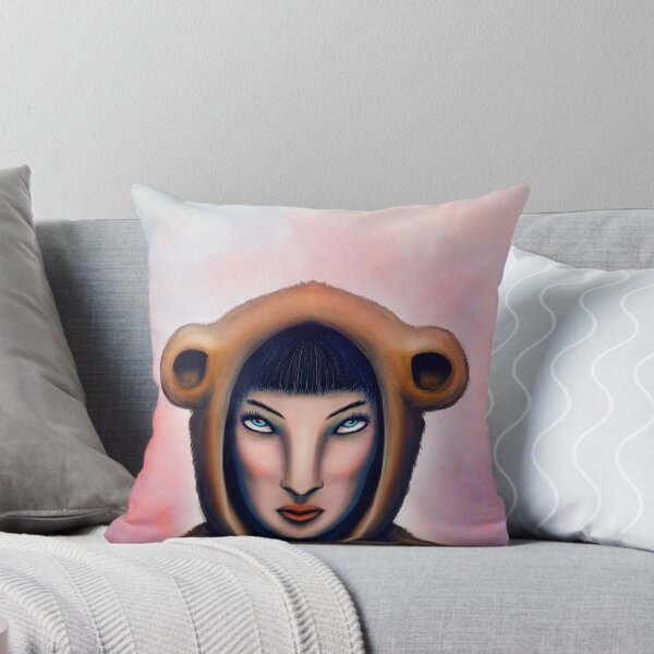 Item preview, La chica con el oso pijama designed and sold by ruidaniel.