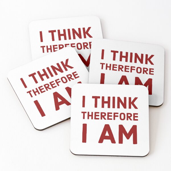 Item preview, I think therefore I am  designed and sold by Inspirationmotivation.