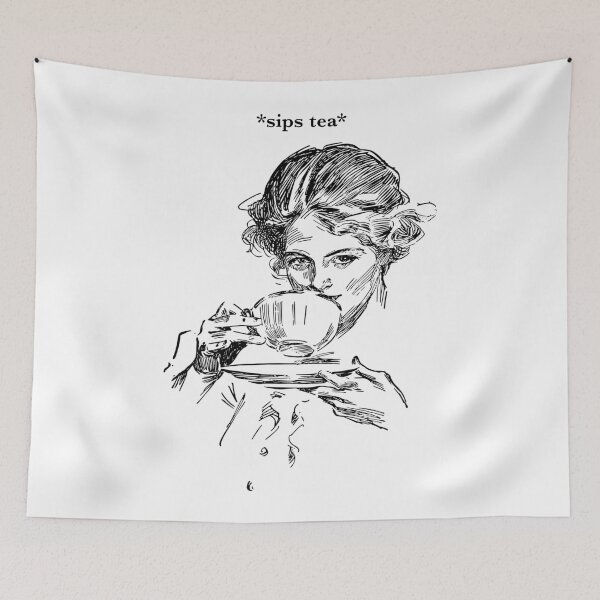 Item preview, Sips Tea designed and sold by joshcartoonguy.