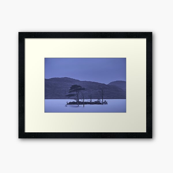 Loch Assynt, Night Framed Art Print