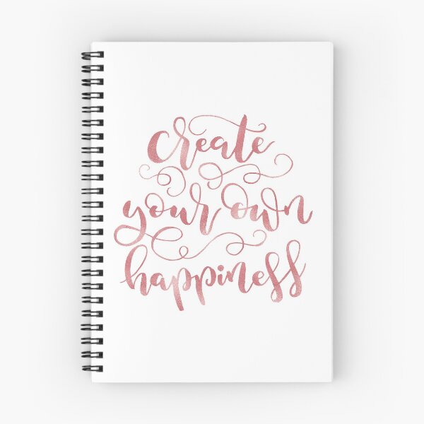Item preview, Create Your Own Happiness | Rose Gold Palette designed and sold by RebeccaFlaherty.