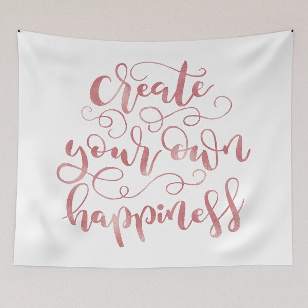 Item preview, Create Your Own Happiness | Rose Gold Palette designed and sold by RebeccaFlaherty.