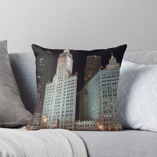 Item preview, Chicago's Wrigley Building at Night designed and sold by eegibson.