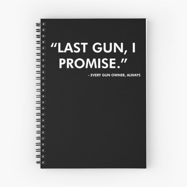 Item preview, Funny Gun Lover Pro Second Amendment Rights USA Last Gun I Promise Funny Fake Quote designed and sold by KNUXX Shop.
