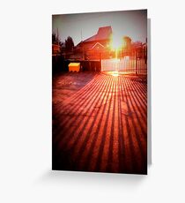 Morning has broken Greeting Card