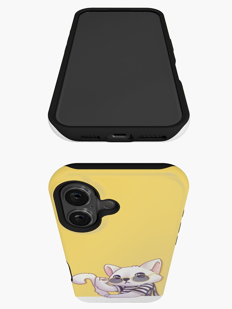 Thumbnail 3 of 4, iPhone Case, Fabulous Cat designed and sold by instadrawvhs.
