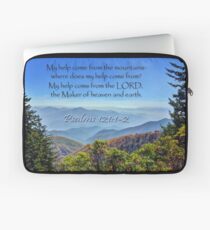 Psalms 121 1-2 Laptop Sleeve