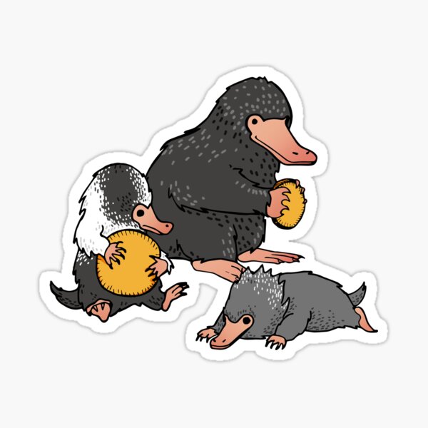 Niffler Family Sticker