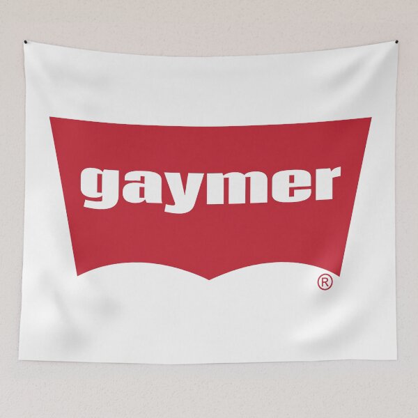 Item preview, Gaymer Words Gamer Use Gay Gamer designed and sold by WordsGamersUse.