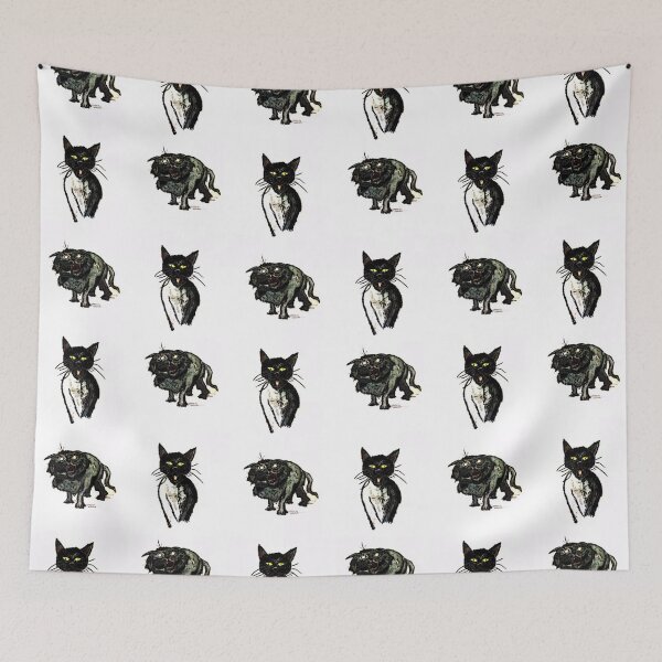 Item preview, cranky cat print designed and sold by MadmyrtleDesign.