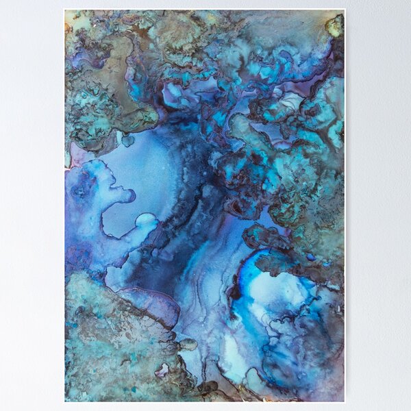 Item preview, Alcohol ink explosion tree designed and sold by jafocht.