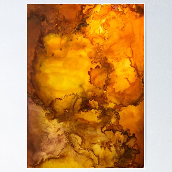 Item preview, Alcohol ink sunshine designed and sold by jafocht.