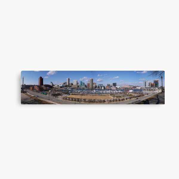 Item preview, Baltimore skyline and inner harbor designed and sold by nealbarnett.