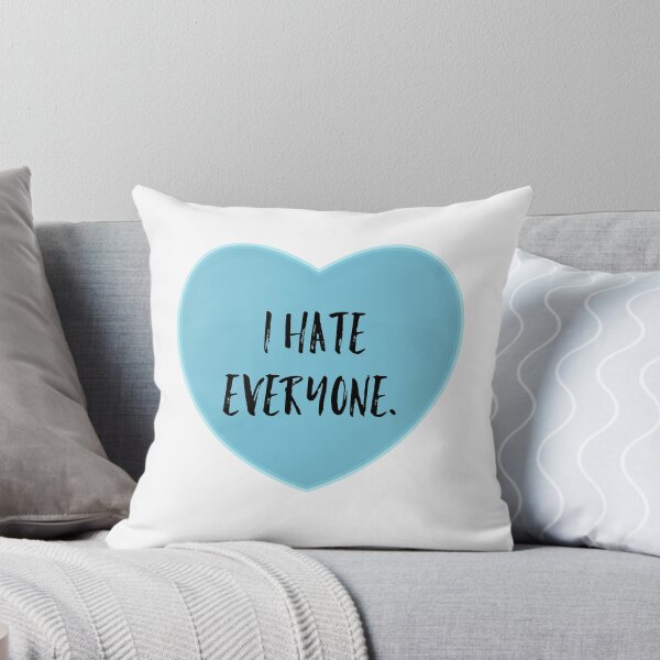 Item preview, I Hate Everyone Candy Heart Valentines Day designed and sold by ShirtsForHumans.