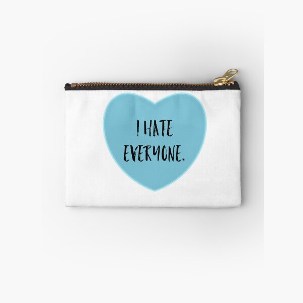 Item preview, I Hate Everyone Candy Heart Valentines Day designed and sold by ShirtsForHumans.