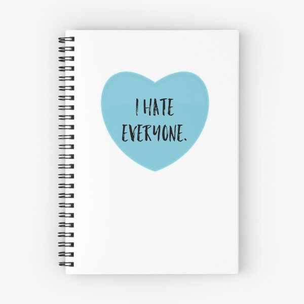 Item preview, I Hate Everyone Candy Heart Valentines Day designed and sold by ShirtsForHumans.