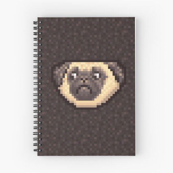 Aperçu de l'œuvre 8 bit pug créée et vendue par v0ff.