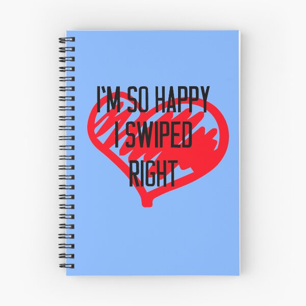 Item preview, Valentines Day Gift So Happy I Swiped Right designed and sold by TrndSttr.