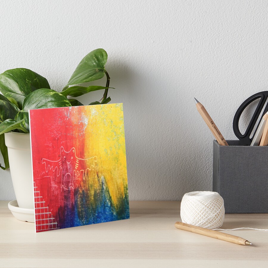 Item preview, Art Board Print designed and sold by ghostlunchbox.