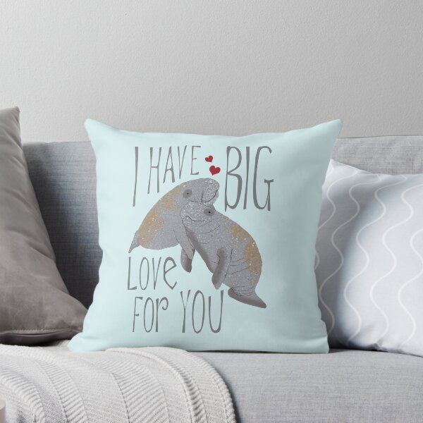 Item preview, Manatee Romantic Valentine's Day or Any Day Love Card or Gift designed and sold by Amy Hadden.