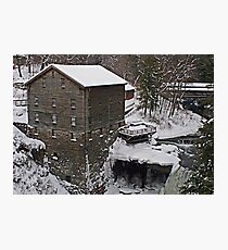 Winter at the Mill Photographic Print