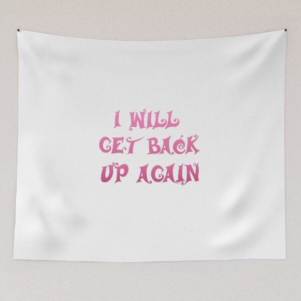 Item preview, Trolls-Inspired "I Will Get Back Up Again"  designed and sold by mulberrydragon.