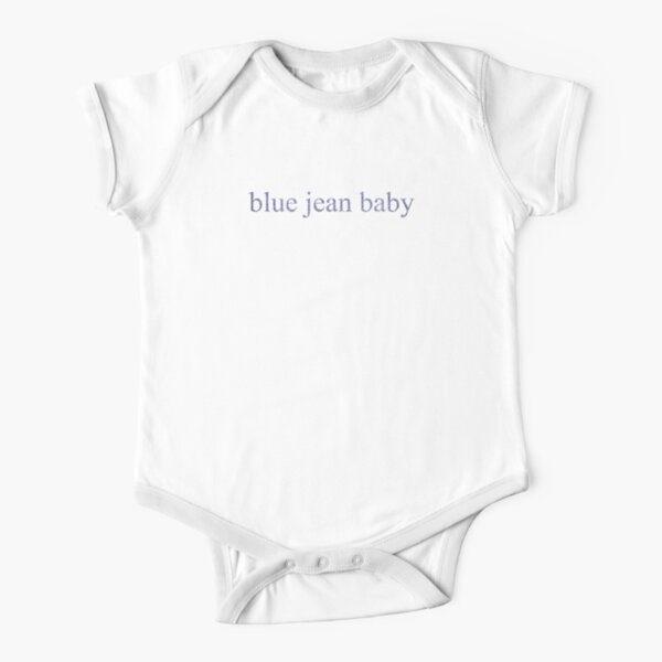 Blue Jean Baby - Elton John - Tiny Dancer Short Sleeve Baby One-Piece