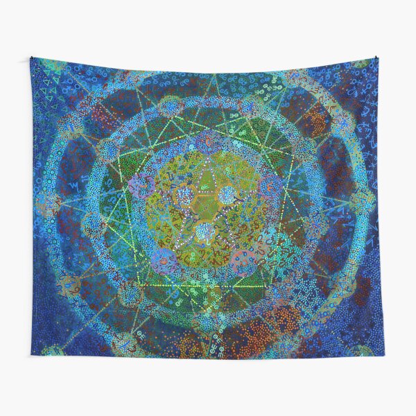Alchemist's Compass Tapestry